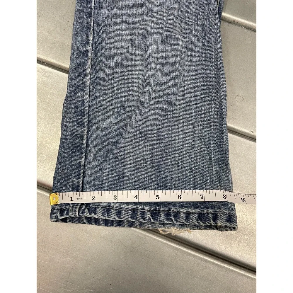 Levis 514 Jeans Mens‎ 38X32 Blue Medium Wash Denim Slim Straight 100% Cotton